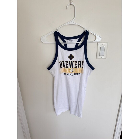 Soft As A Grape Women's Brewers MLB Tank XL - Picture 1 of 5